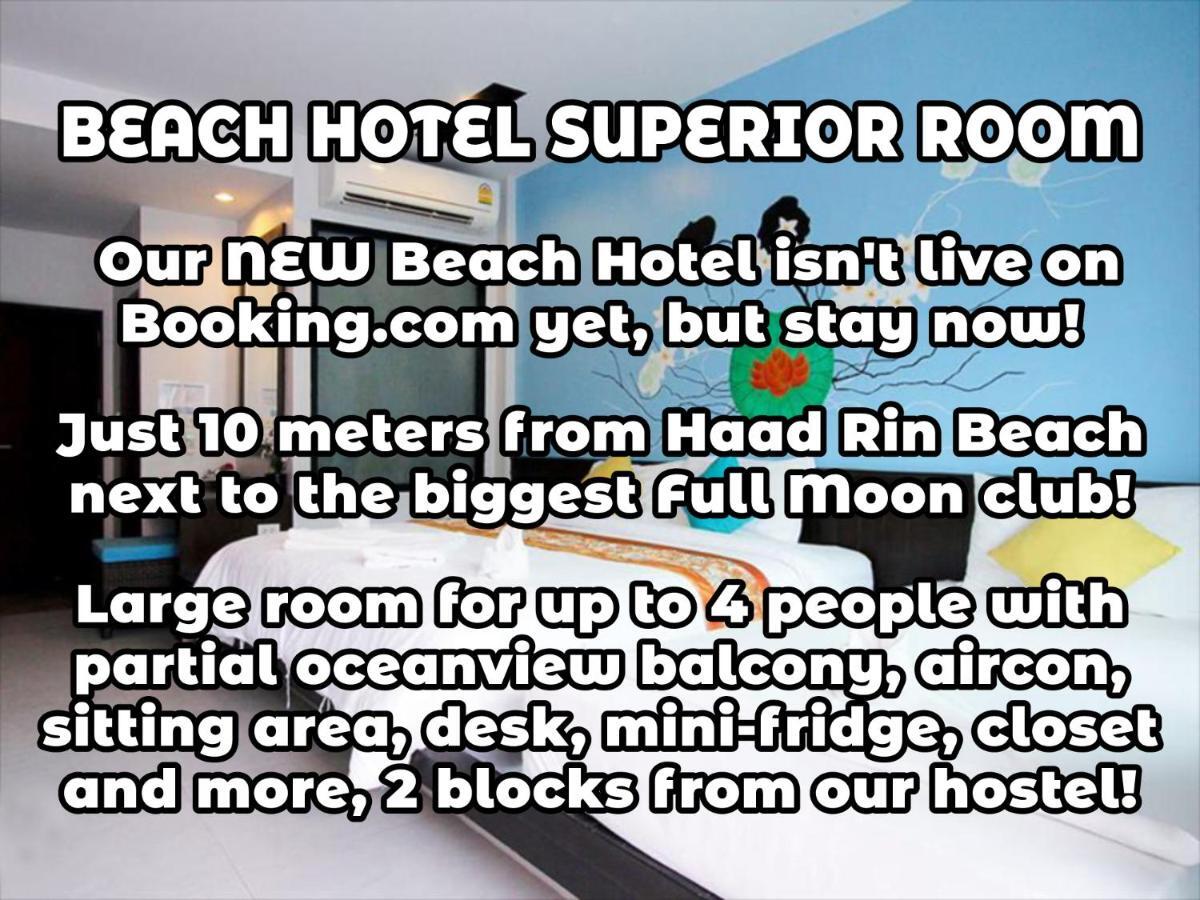 Wild & Wandering Backpacker Hostel & Bar Haad Rin Bagian luar foto
